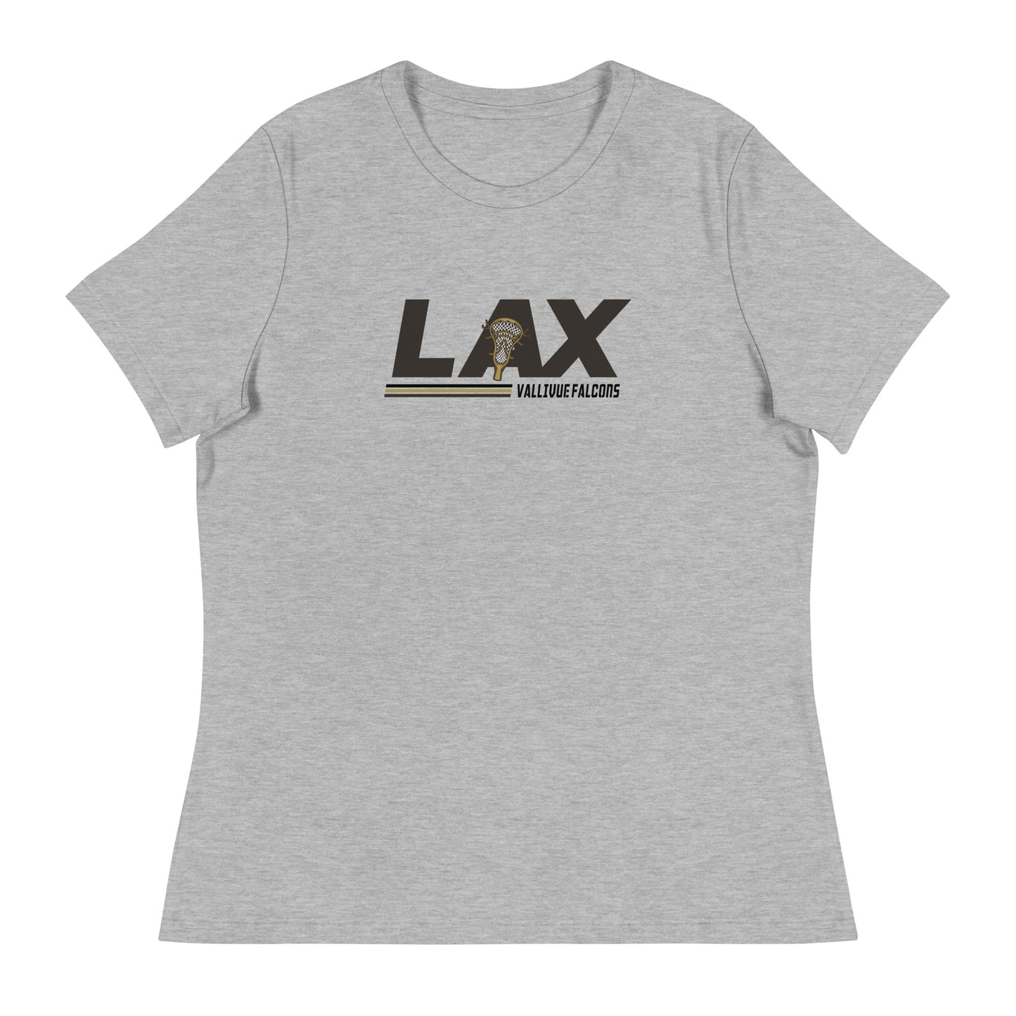 Women's Vallivue Lacrosse Bella + Canvas Relaxed T-shirt
