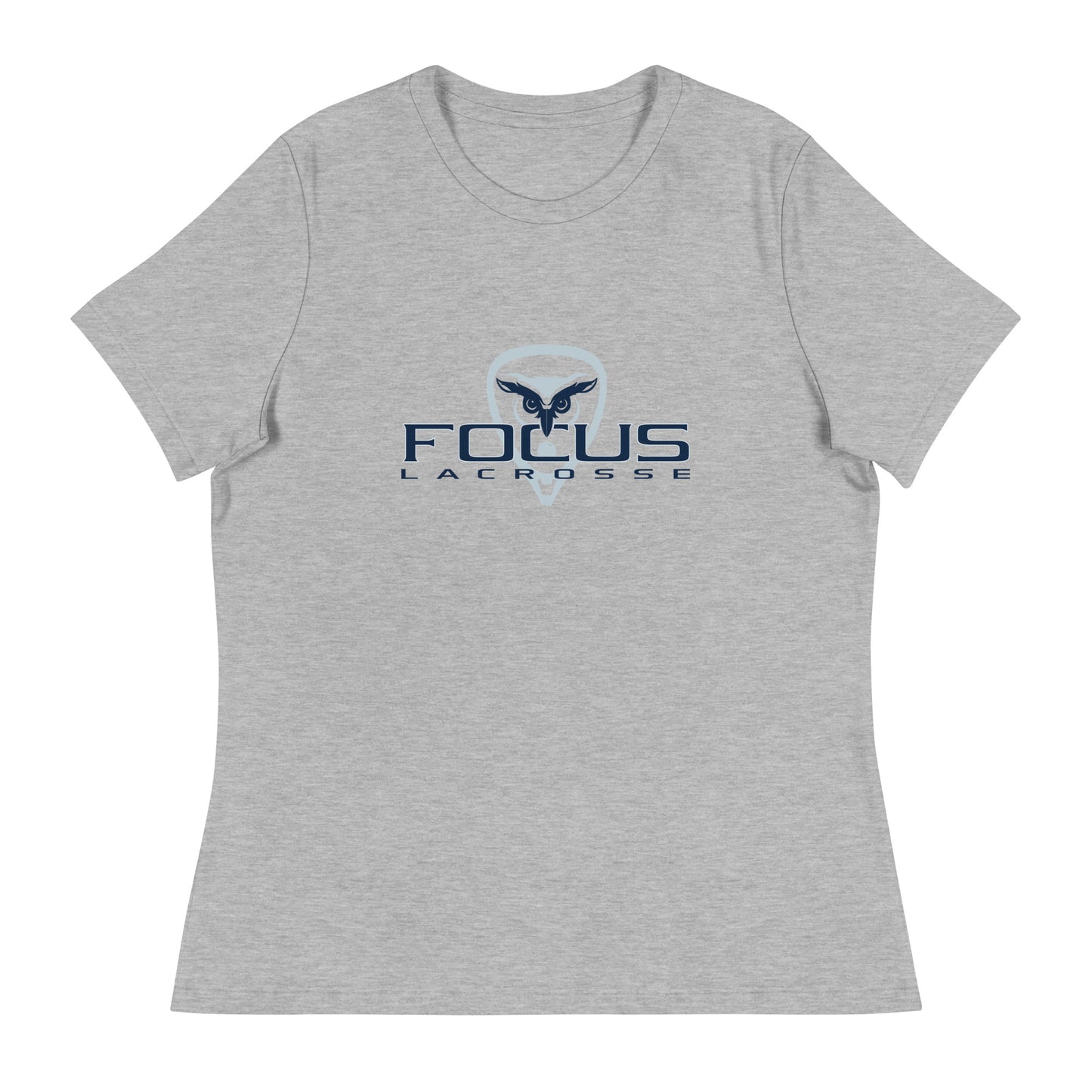 Women's Focus Lacrosse Bella + Canvas Relaxed T-shirt