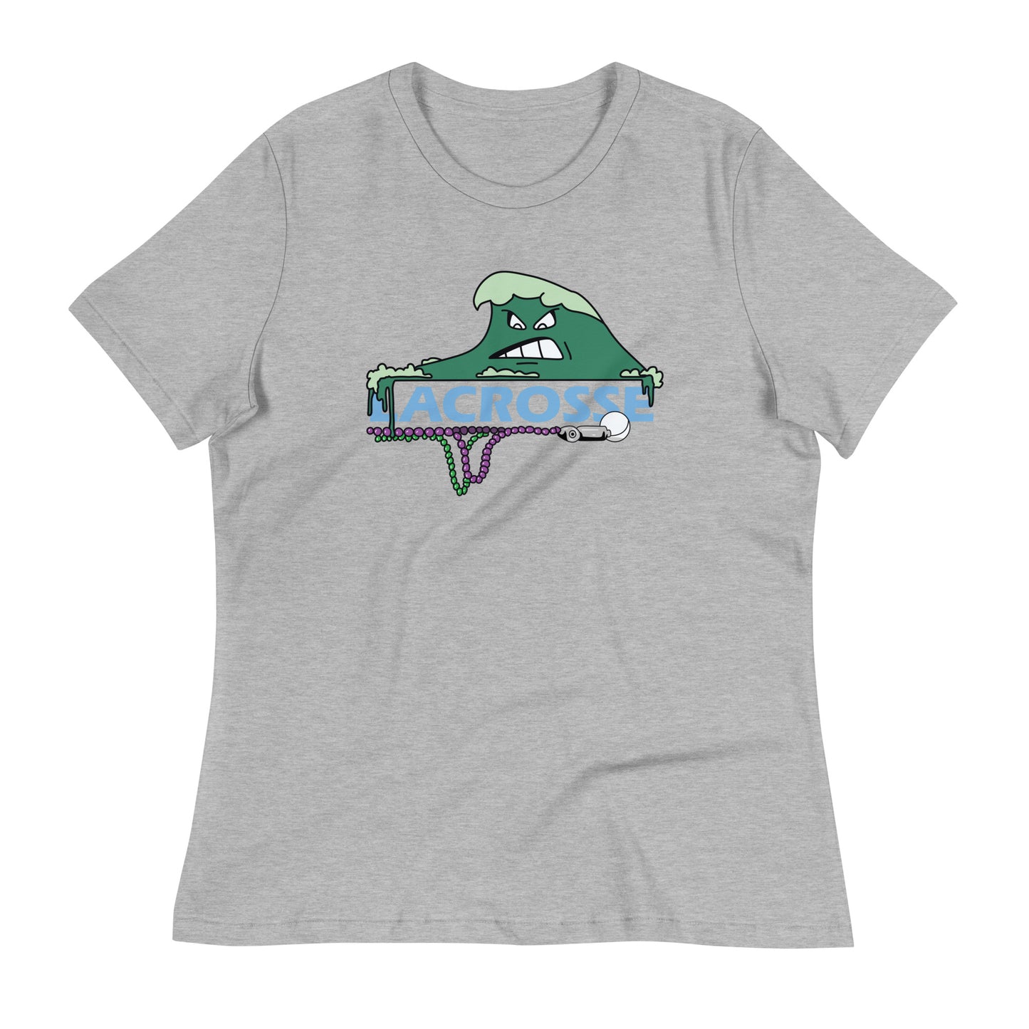 Women's Tulane Lacrosse Bella + Canvas T-Shirt