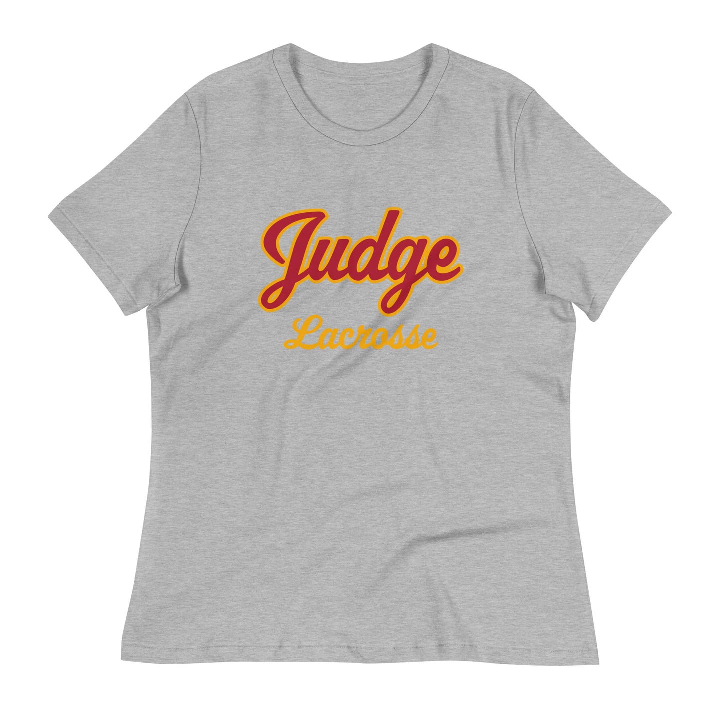 Women's Judge Lax Bella + Canvas Relaxed T-shirt