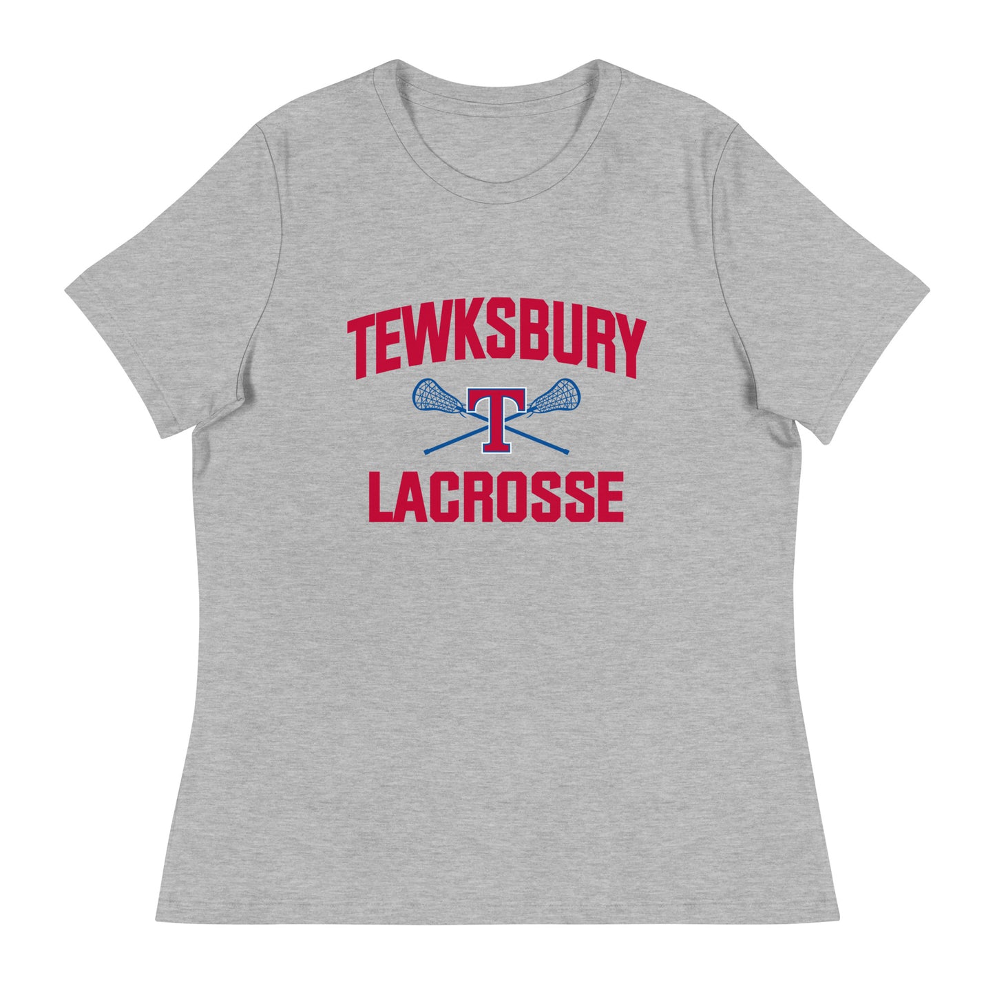 Women's TMHS Lacrosse Bella + Canvas Relaxed T-shirt