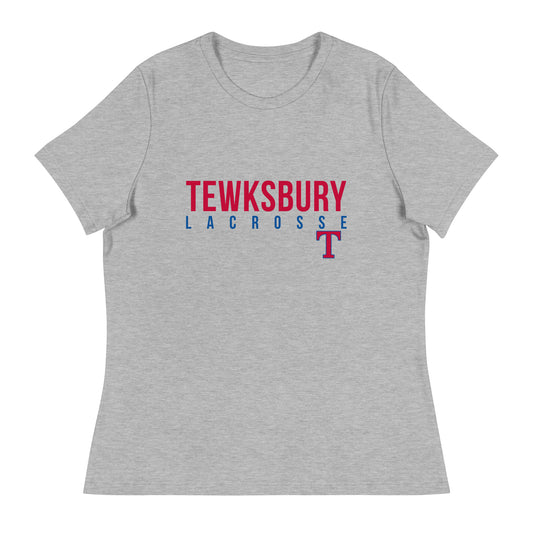 Women's TMHS Lacrosse Bella + Canvas Relaxed T-shirt