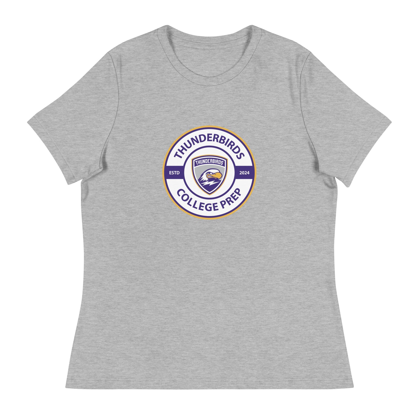 Women's Thunderbirds Hockey Bella + Canvas Relaxed T-shirt