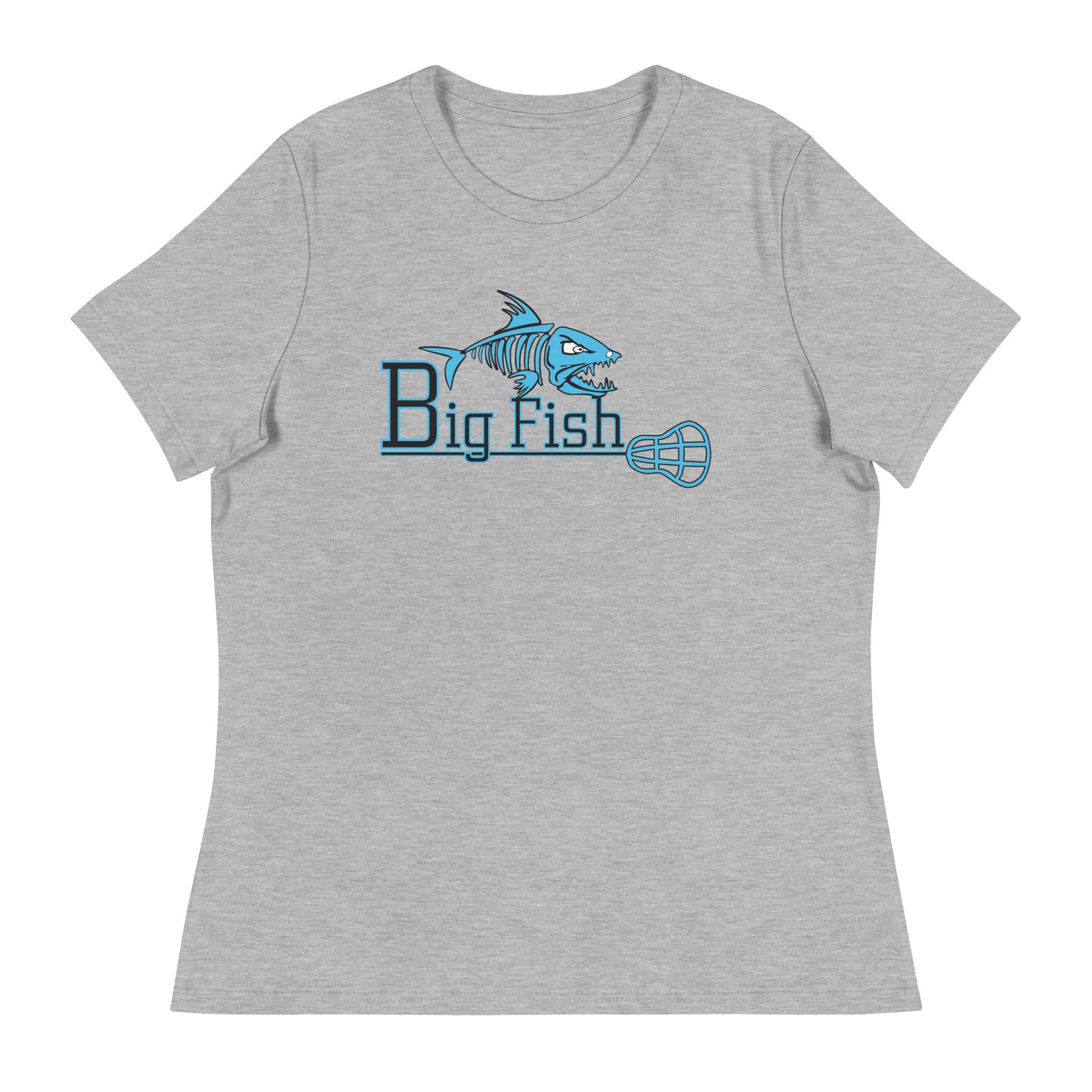 Women's Big Fish Lacrosse Bella + Canvas Relaxed T-shirt