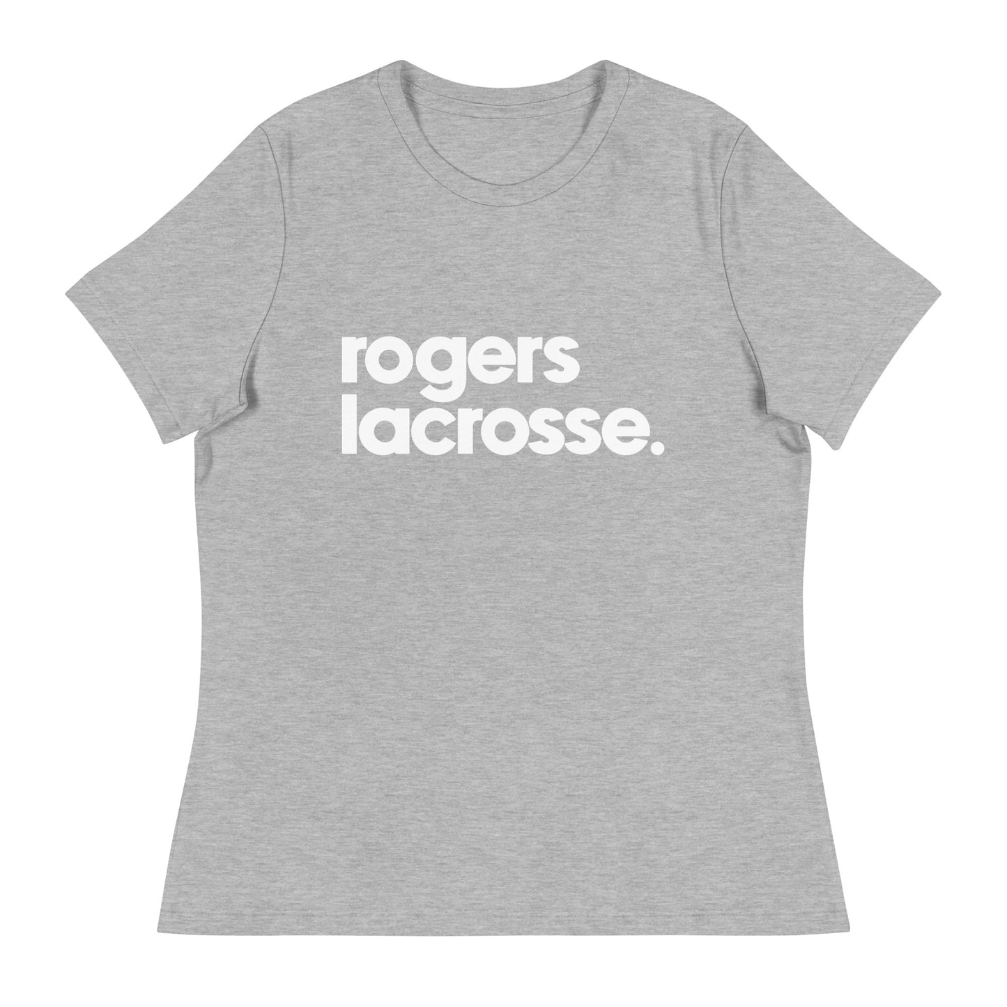 Women's Rogers Lacrosse Bella + Canvas Relaxed T-shirt