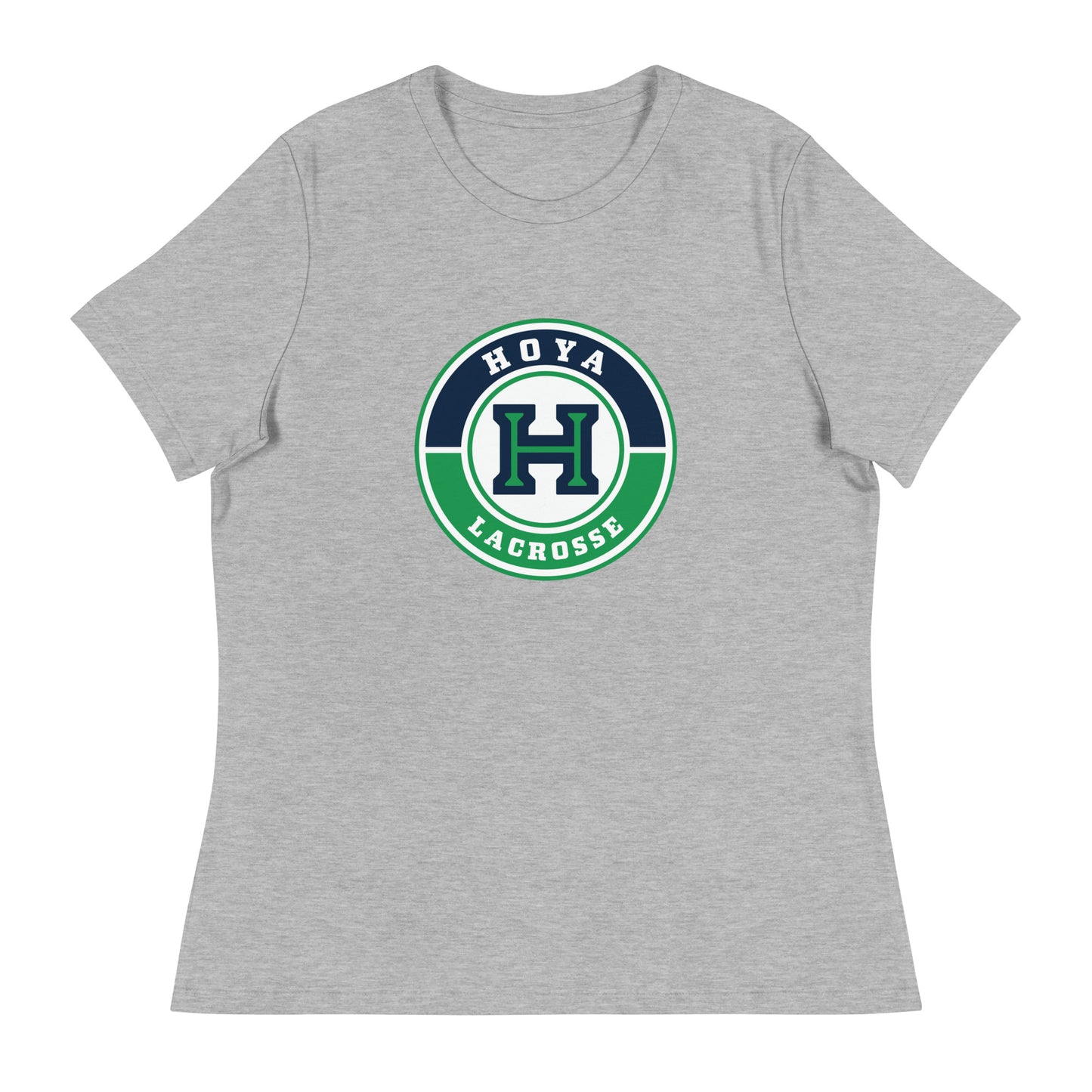 Women's Hoya Lacrosse Bella + Canvas Relaxed T-shirt