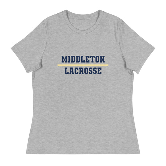 Women's Middleton Lacrosse Bella + Canvas Relaxed T-shirt