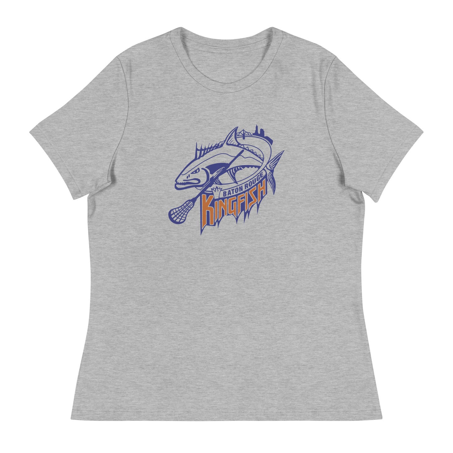 Women's Kingfish Lacrosse Bella + Canvas Relaxed T-shirt