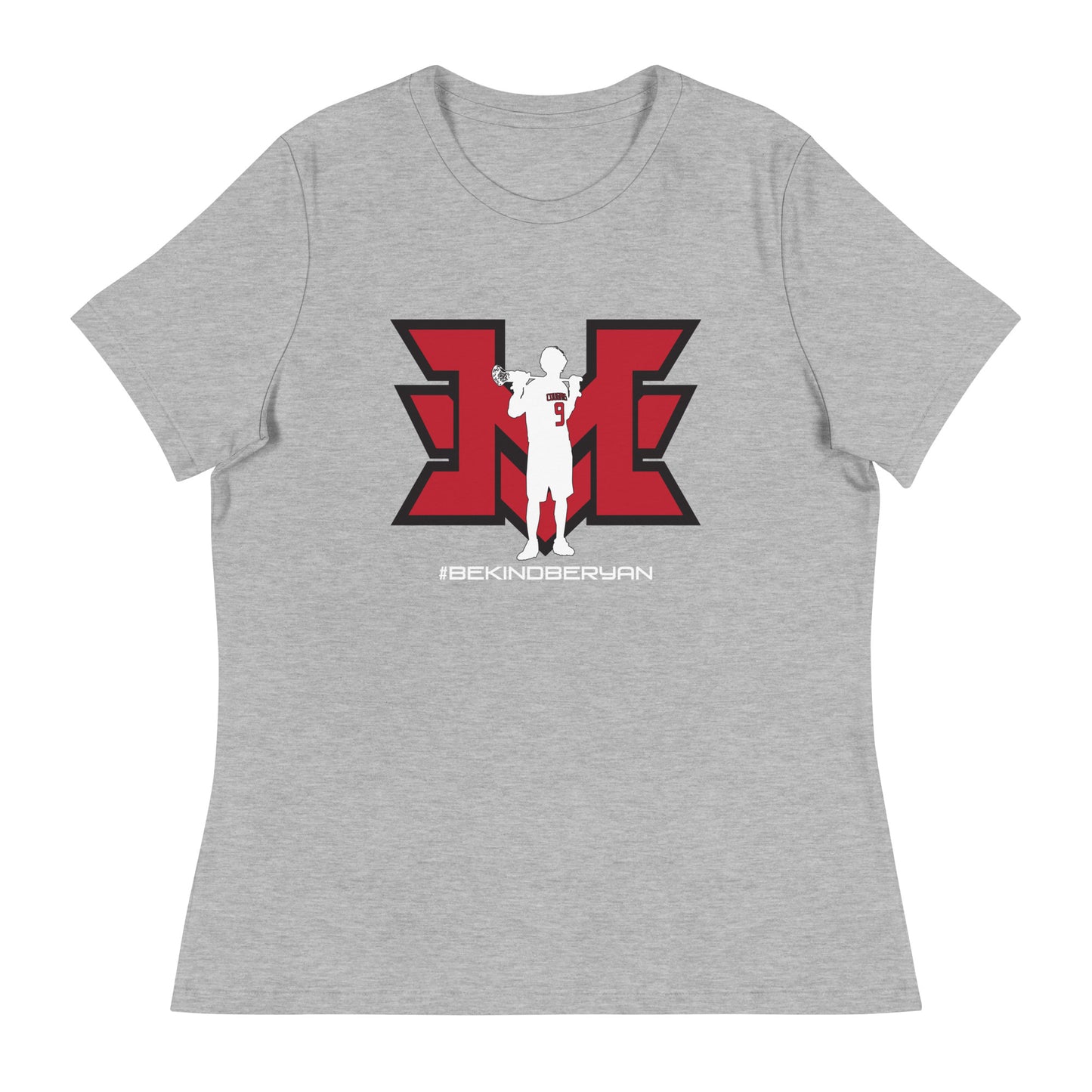 Women's MV Cougars Lax Club Bella + Canvas Relaxed T-shirt | #BEKINDBERYAN