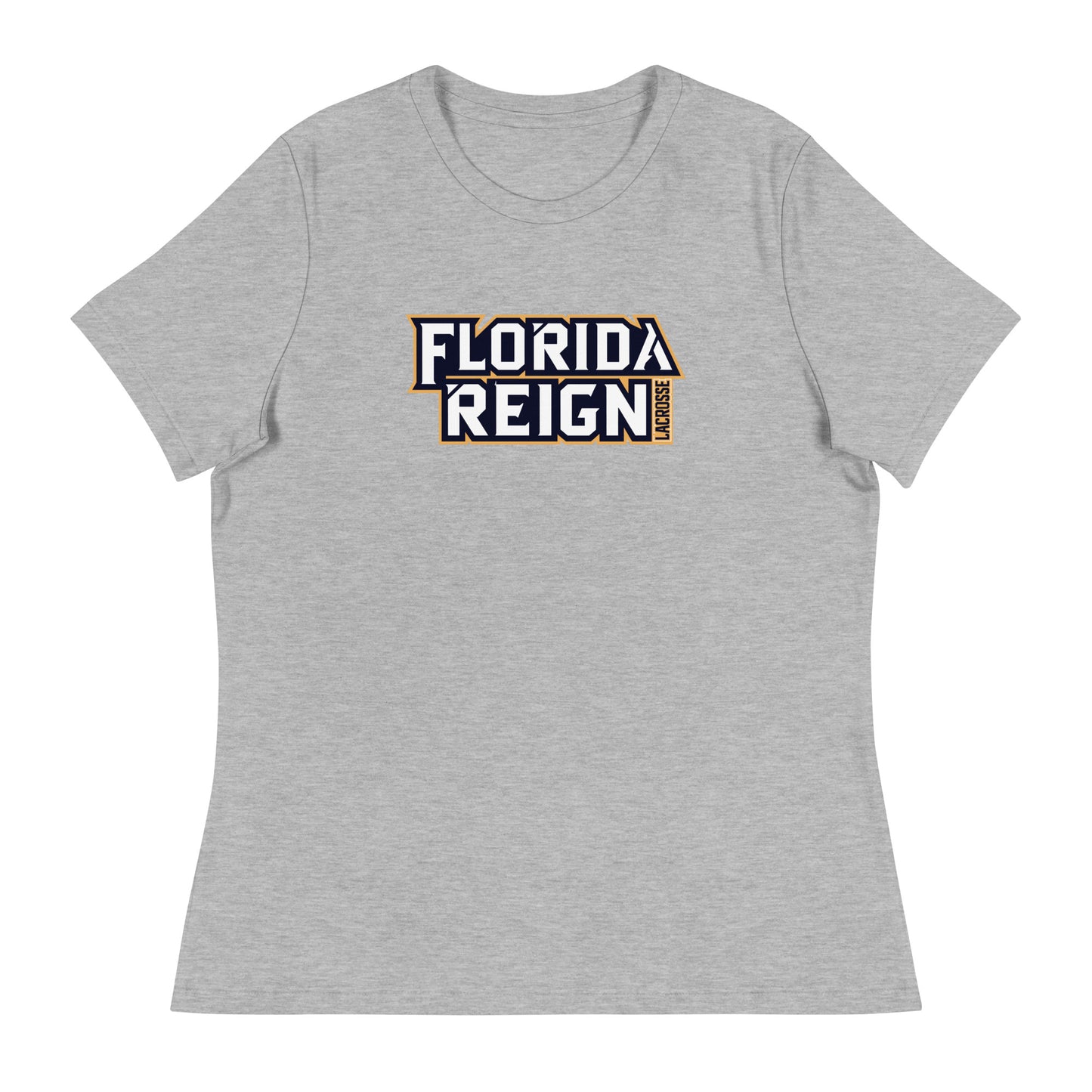 Women's Florida Reign Lacrosse Bella + Canvas Relaxed T-shirt