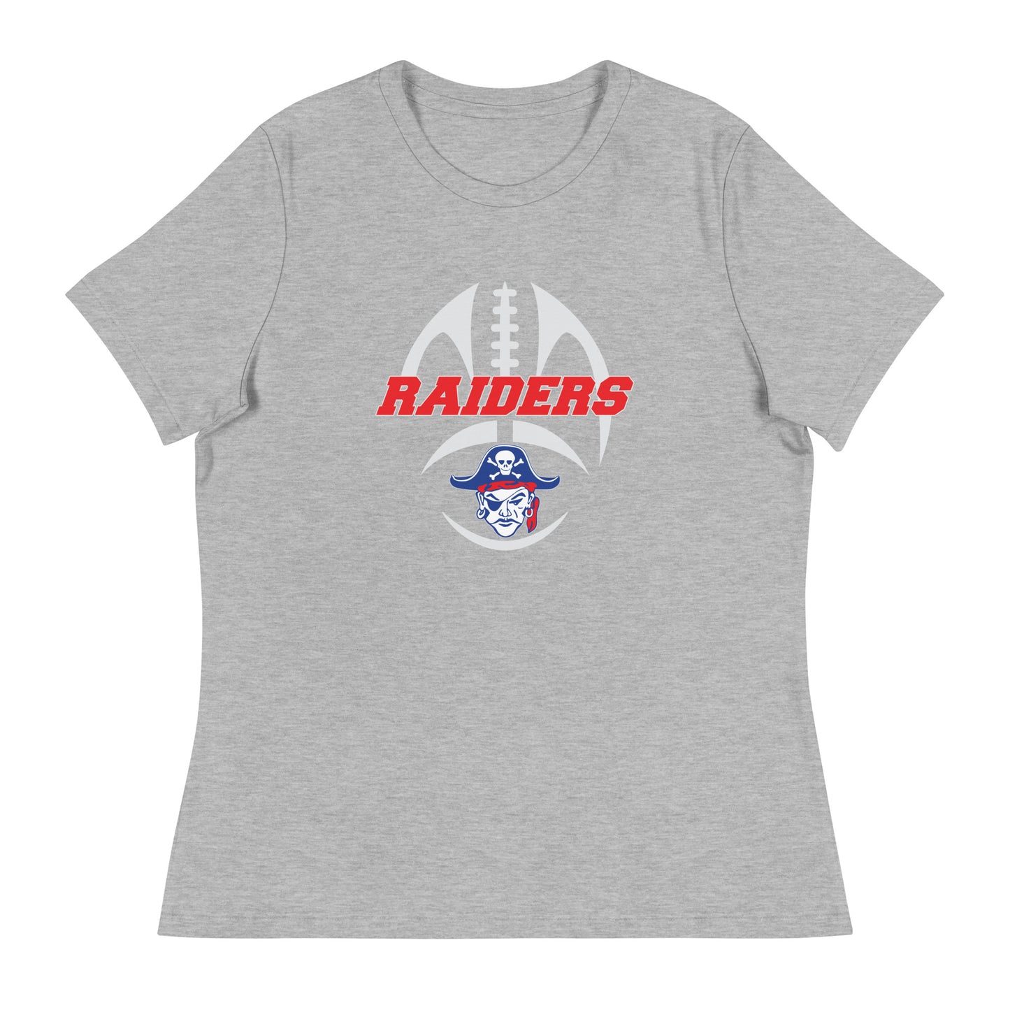 Women's Fairport Football and Cheer Bella + Canvas Relaxed T-shirt