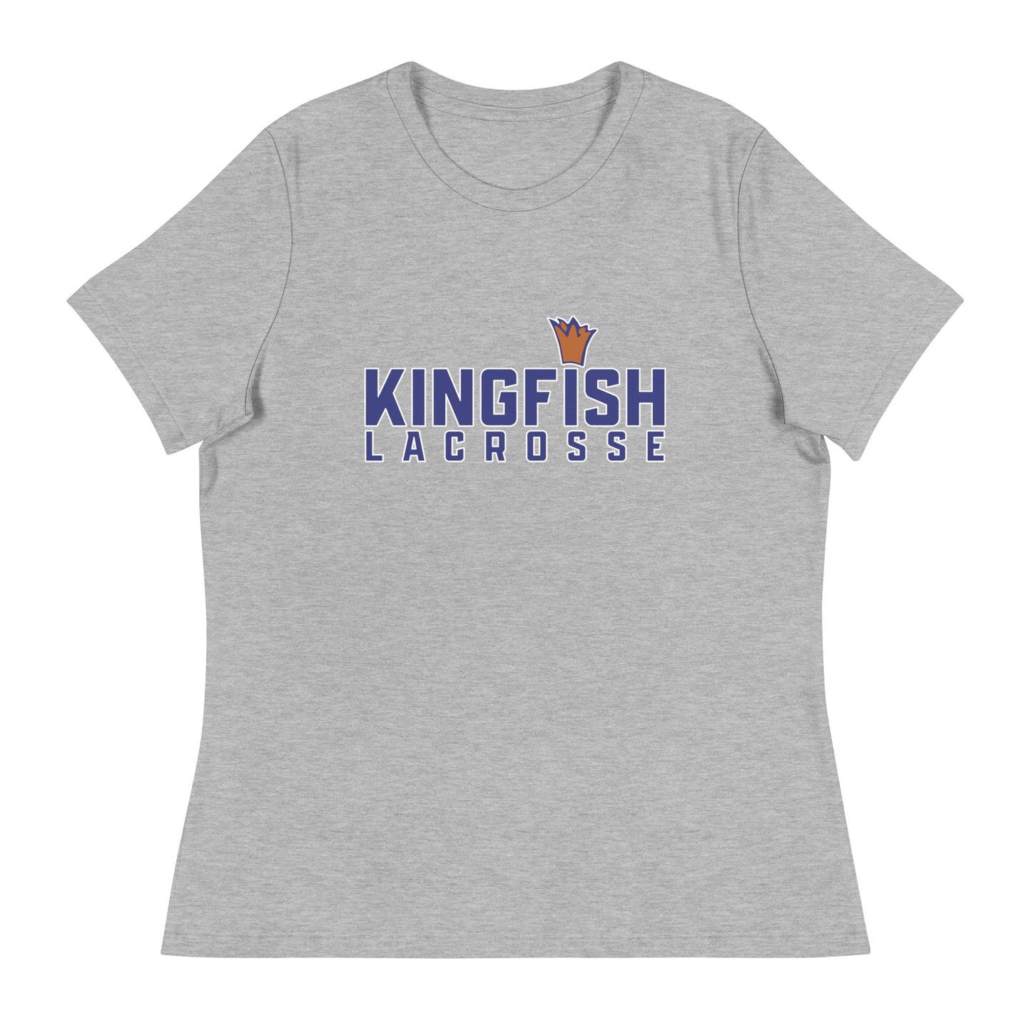 Women's Kingfish Lacrosse Bella + Canvas Relaxed T-shirt