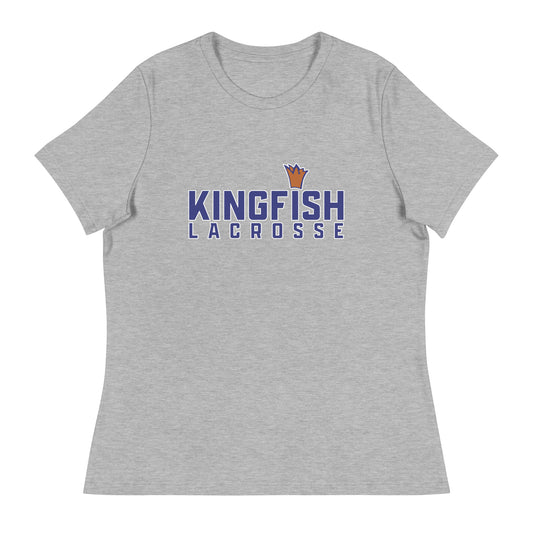 Women's Kingfish Lacrosse Bella + Canvas Relaxed T-shirt