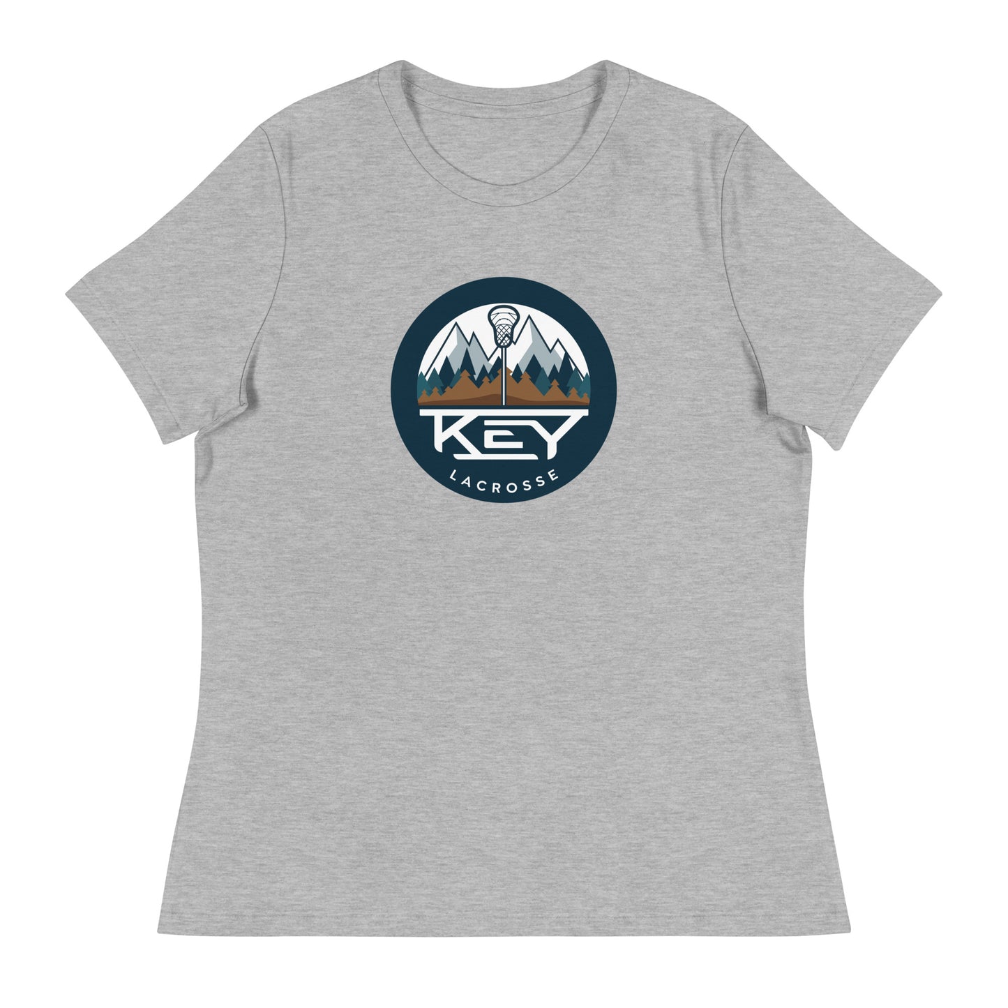 Women's Key Lacrosse Bella + Canvas Relaxed T-shirt
