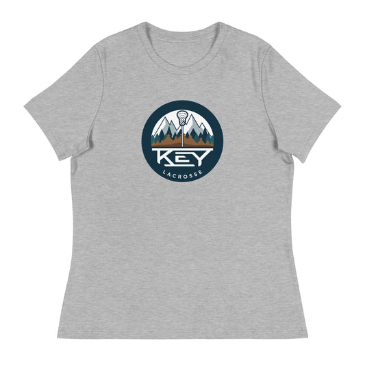 Women's Key Lacrosse Bella + Canvas Relaxed T-shirt