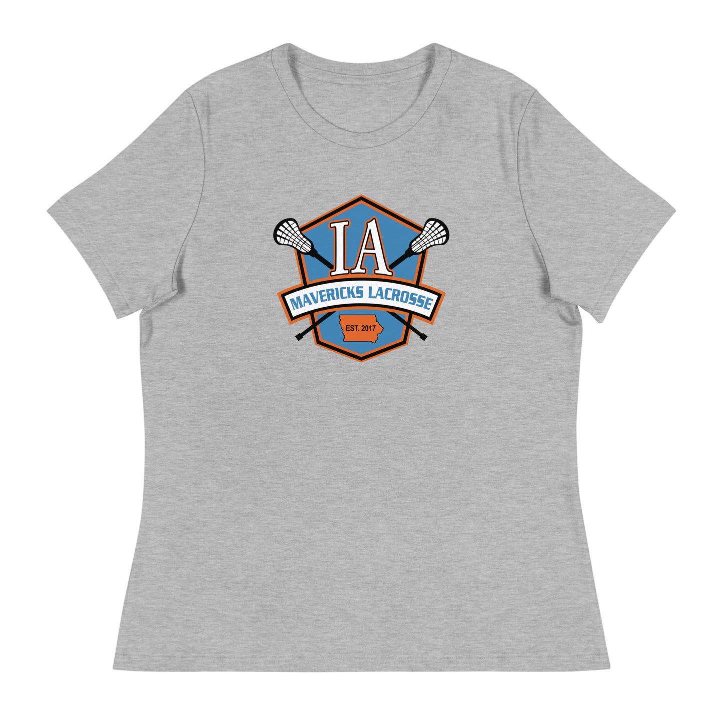 Women's Iowa Mavericks Bella + Canvas Relaxed T-shirt