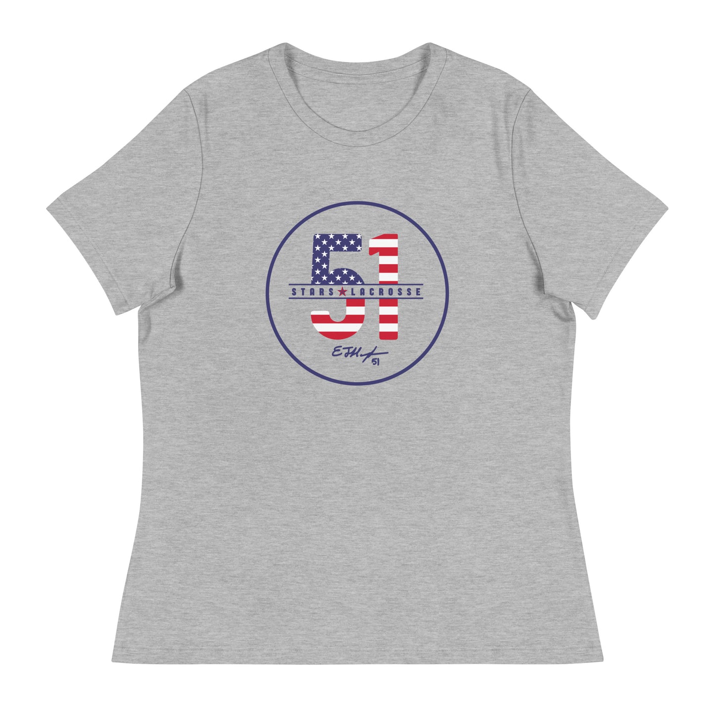 Women's 51 Stars Lacrosse Bella + Canvas T-Shirt