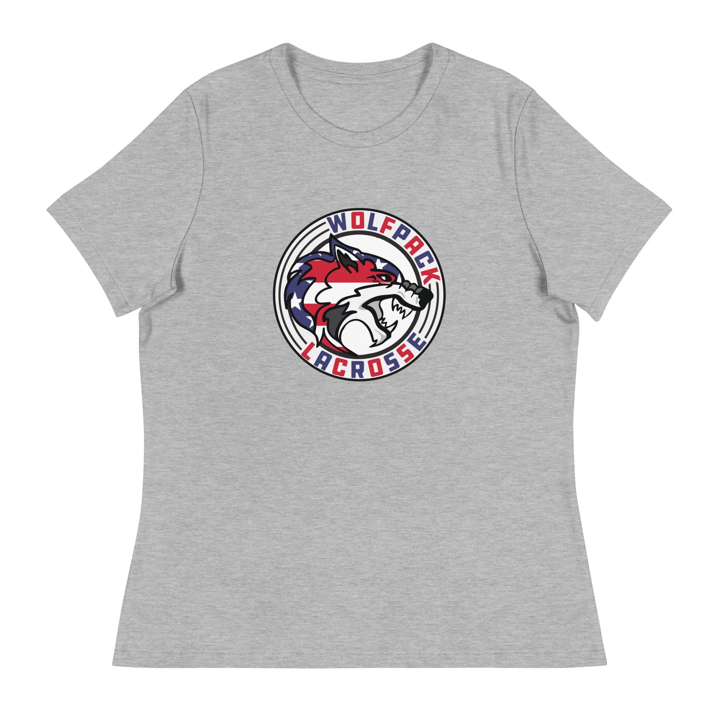 Women's Wolfpack Lacrosse Bella + Canvas T-Shirt