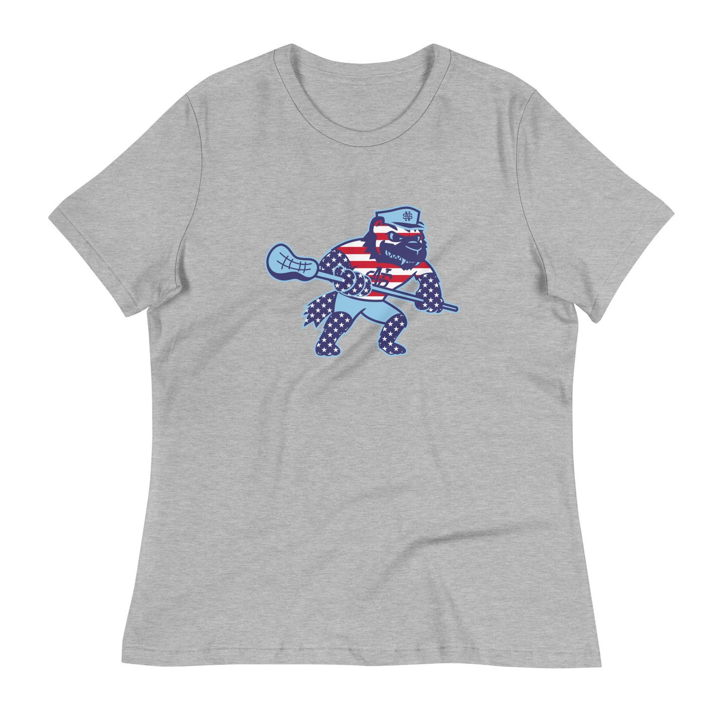 Women's North Stafford Lacrosse USA Bella + Canvas T-Shirt