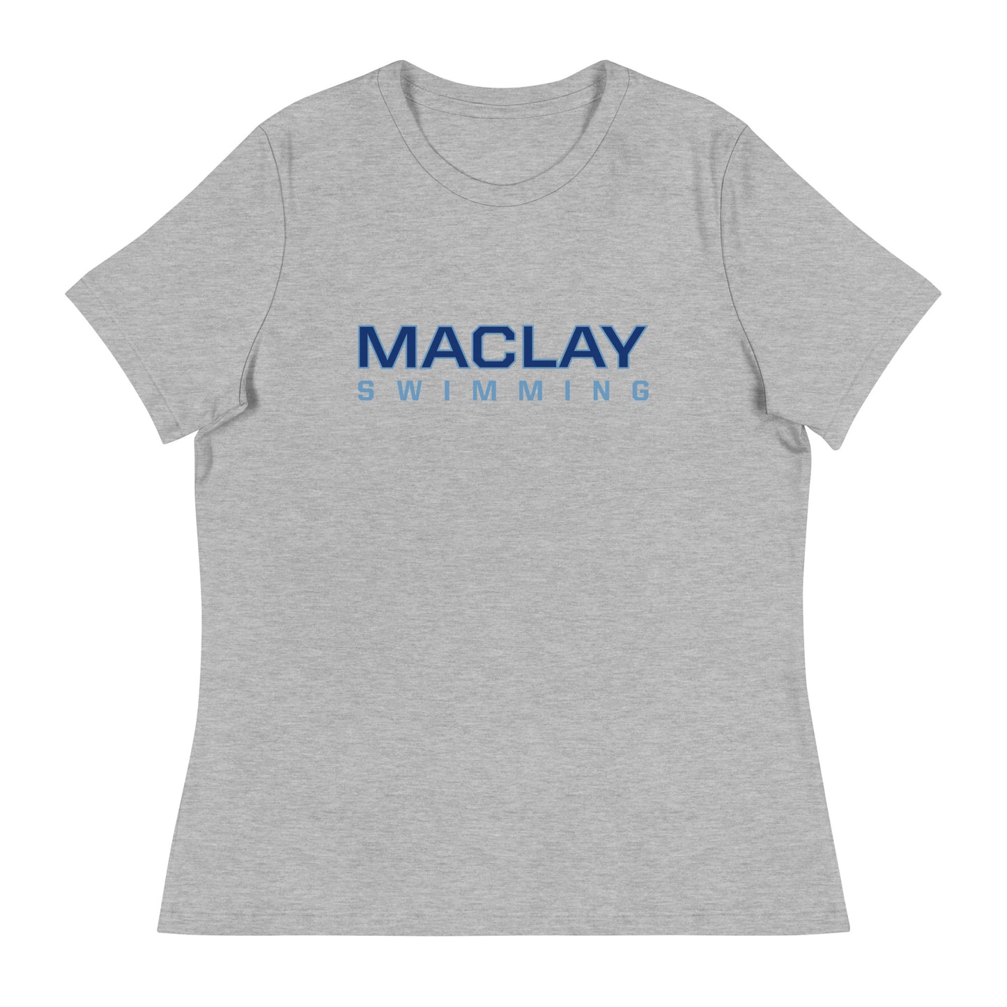 Women's Maclay Swimming Bella + Canvas Relaxed T-shirt