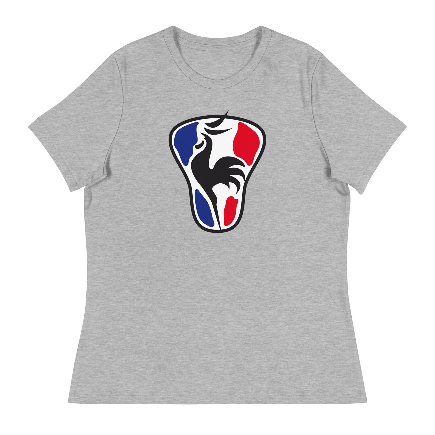 Women's France Lacrosse Bella + Canvas Relaxed T-Shirt