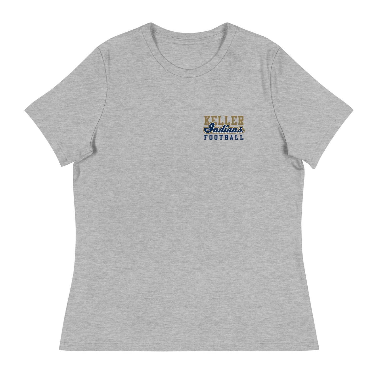 Women's Keller Football Bella + Canvas Relaxed T-Shirt