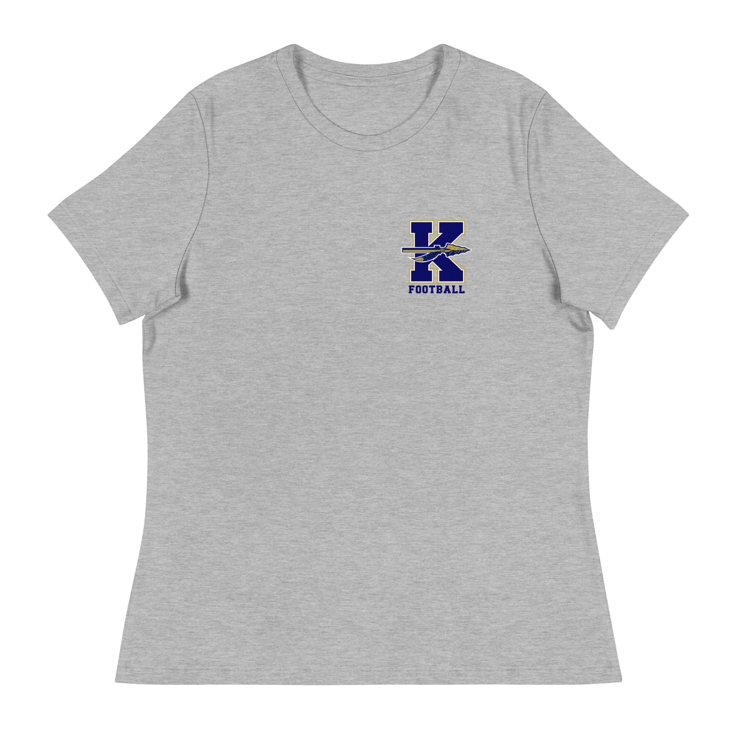 Women's Keller Football Bella + Canvas Relaxed T-Shirt