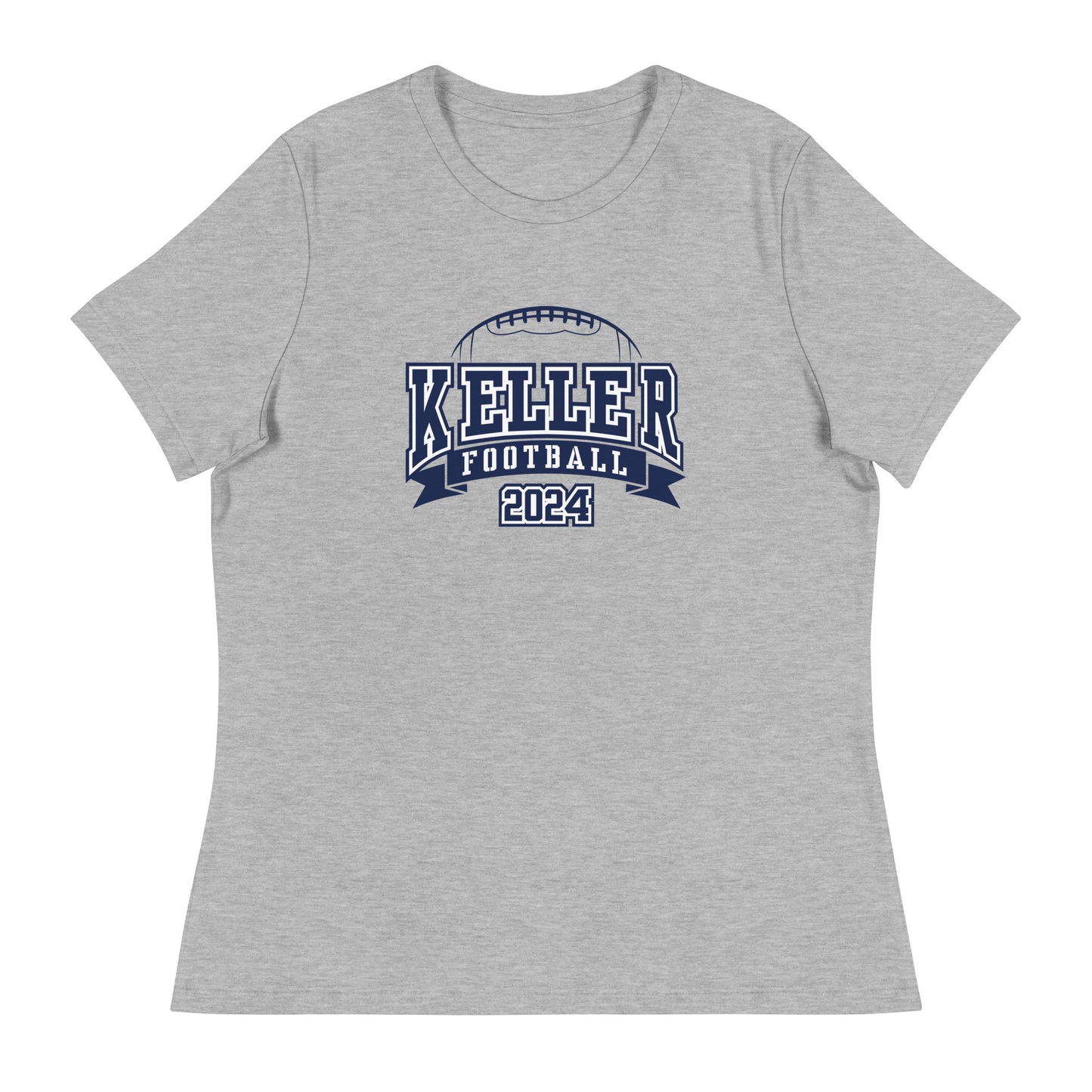 Women's Keller Football Bella + Canvas Relaxed T-Shirt