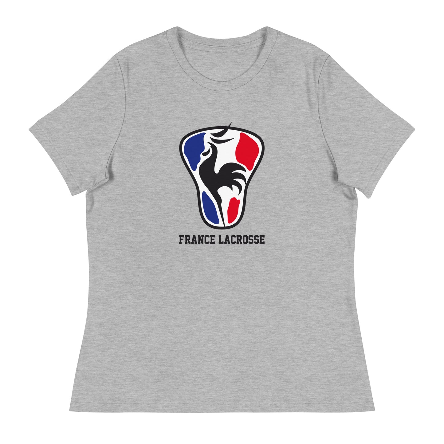Women's France Lacrosse Bella + Canvas Relaxed T-shirt