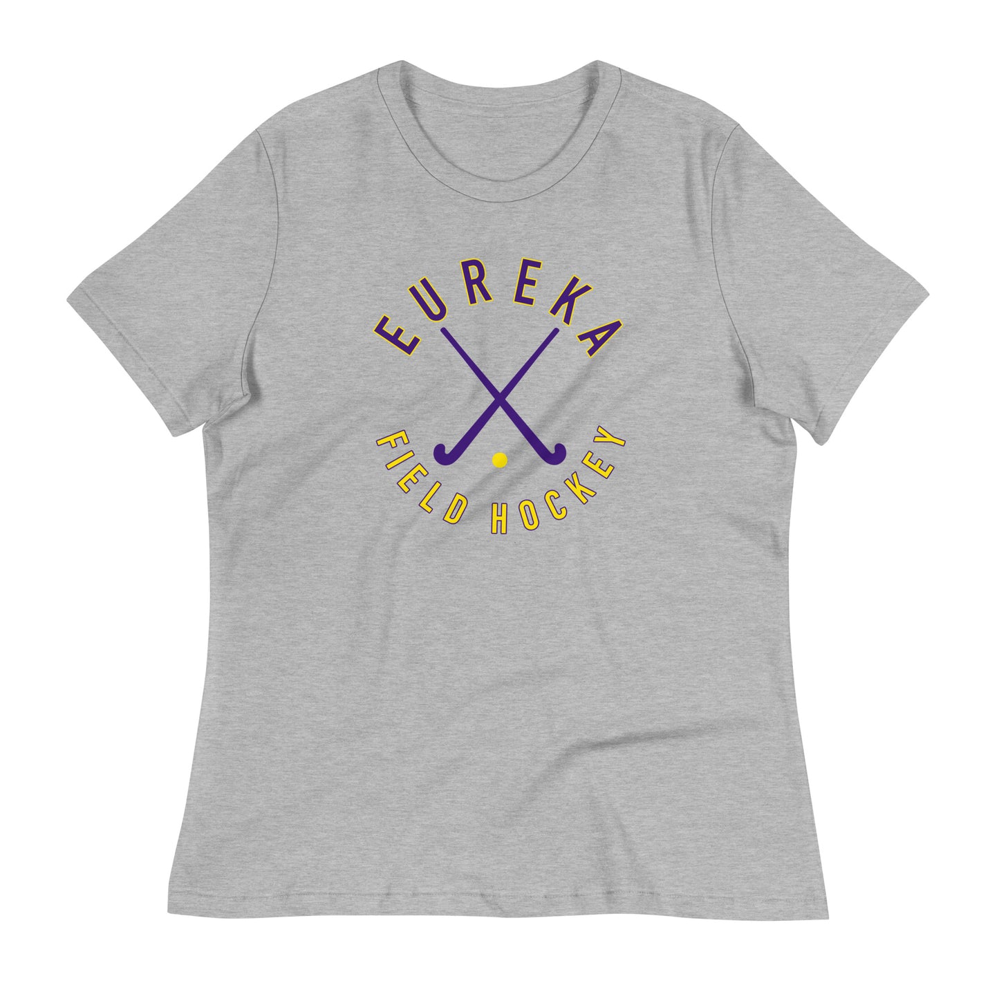 Women's Eureka Field Hockey Bella + Canvas Relaxed T-Shirt