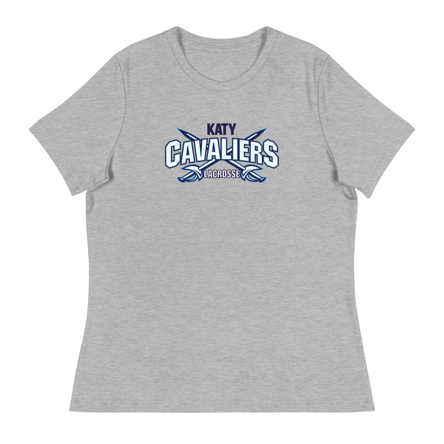 Women's Cavaliers Lacrosse Bella + Canvas Relaxed T-Shirt