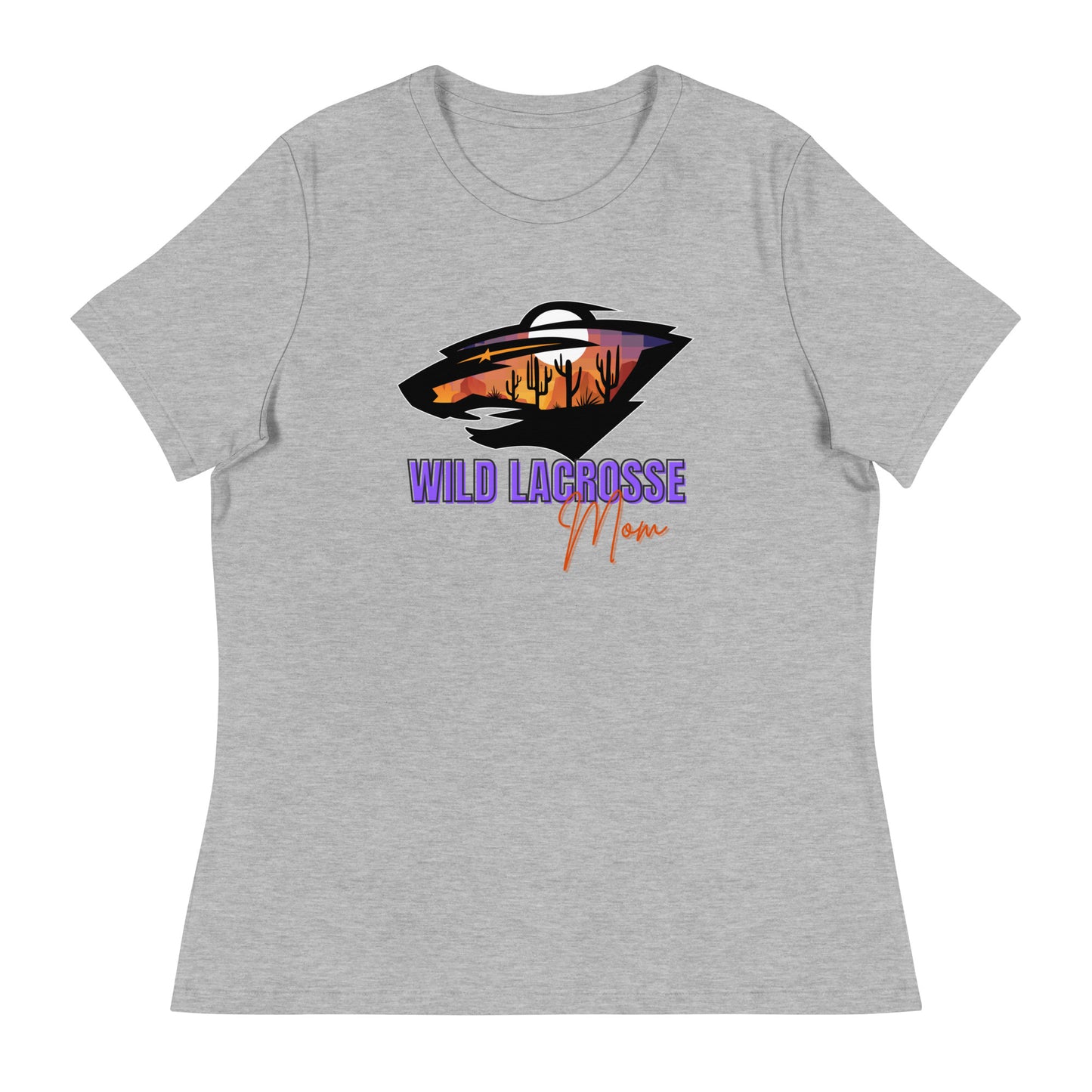 Women's WVW Lacrosse Bella + Canvas Relaxed T-shirt