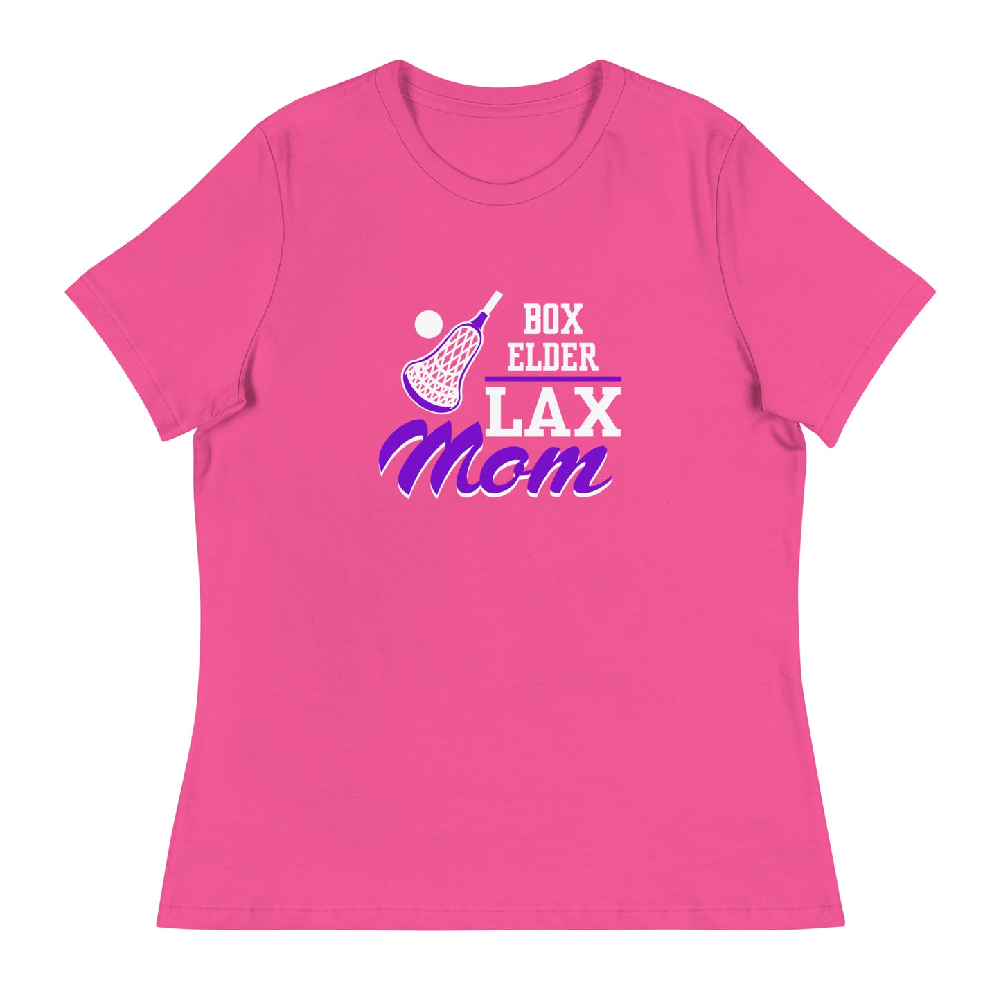 Women's Box Elder Lacrosse Bella + Canvas Relaxed T-shirt