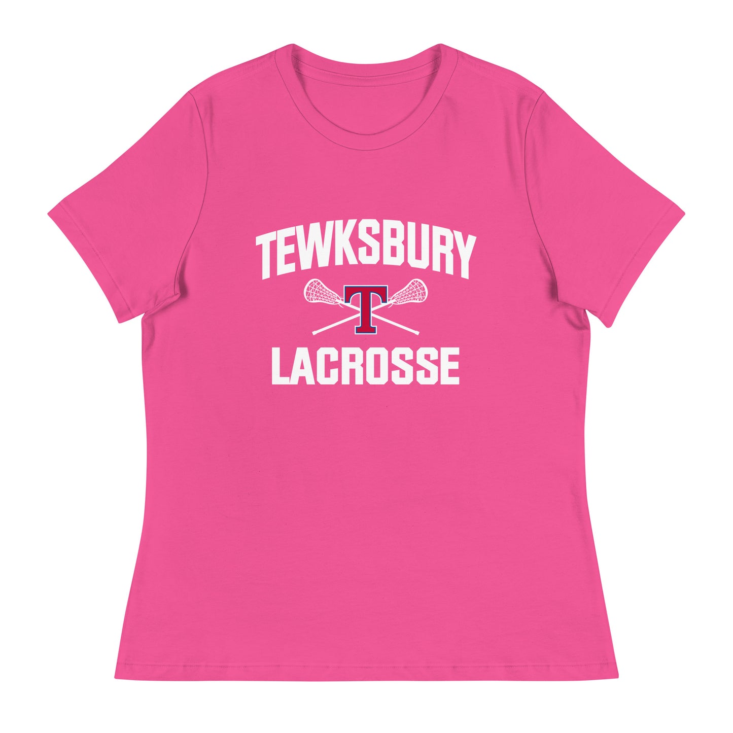 Women's TMHS Lacrosse Bella + Canvas Relaxed T-shirt