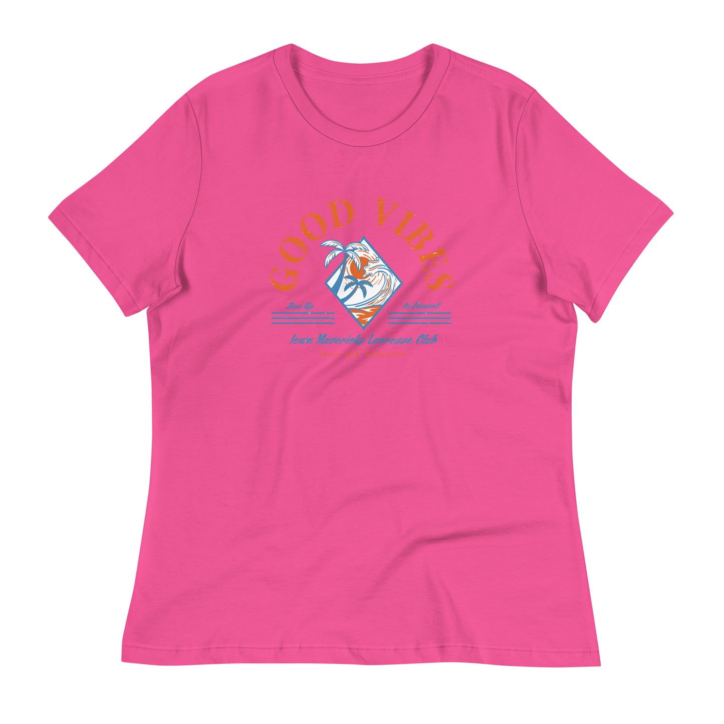 Women's Iowa Mavericks Bella + Canvas Relaxed T-shirt