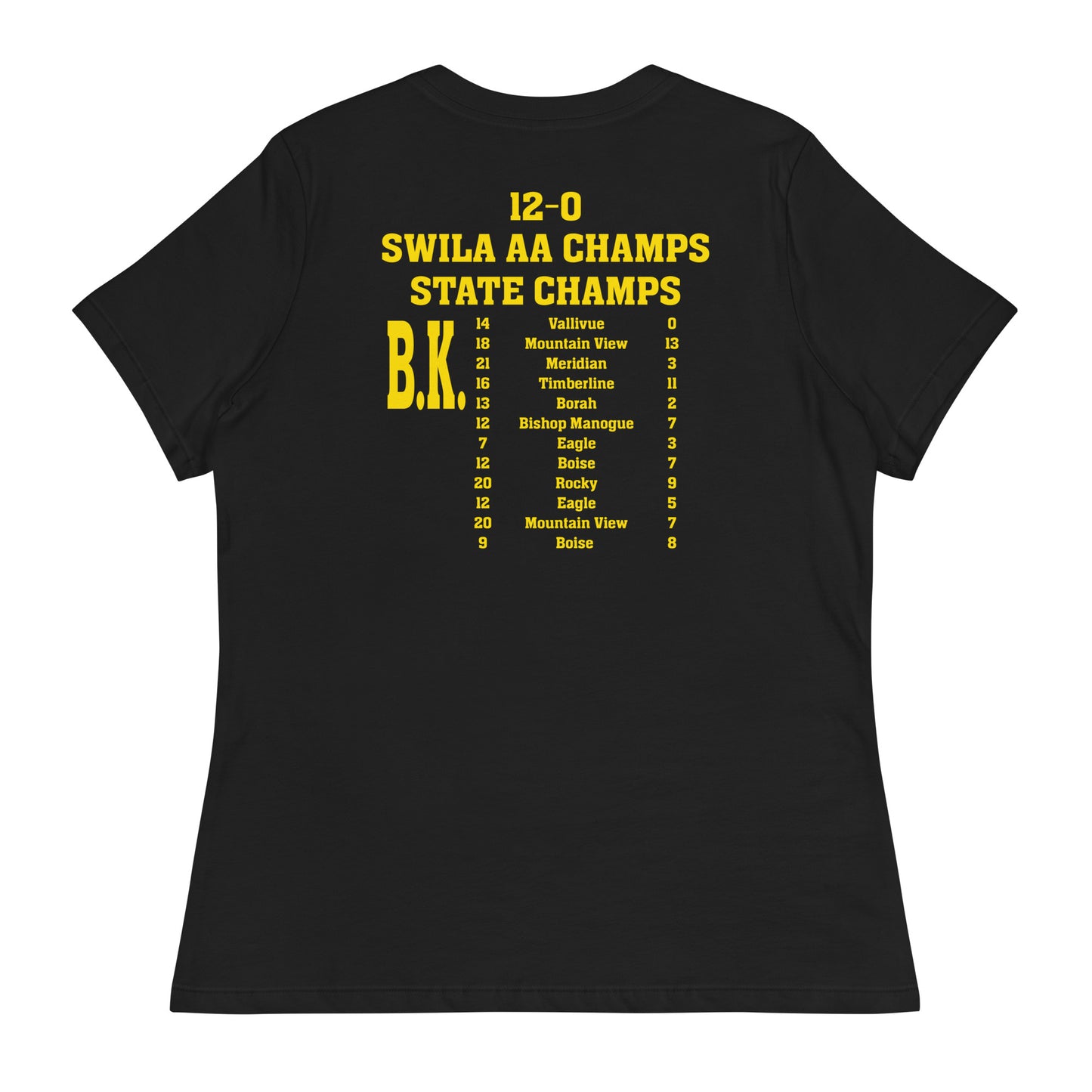 Women's Bishop Kelly Lacrosse Bella + Canvas Relaxed T-shirt