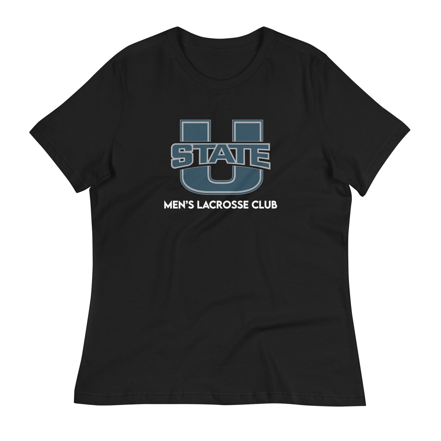 Women's USU Lacrosse Bella + Canvas Relaxed T-Shirt