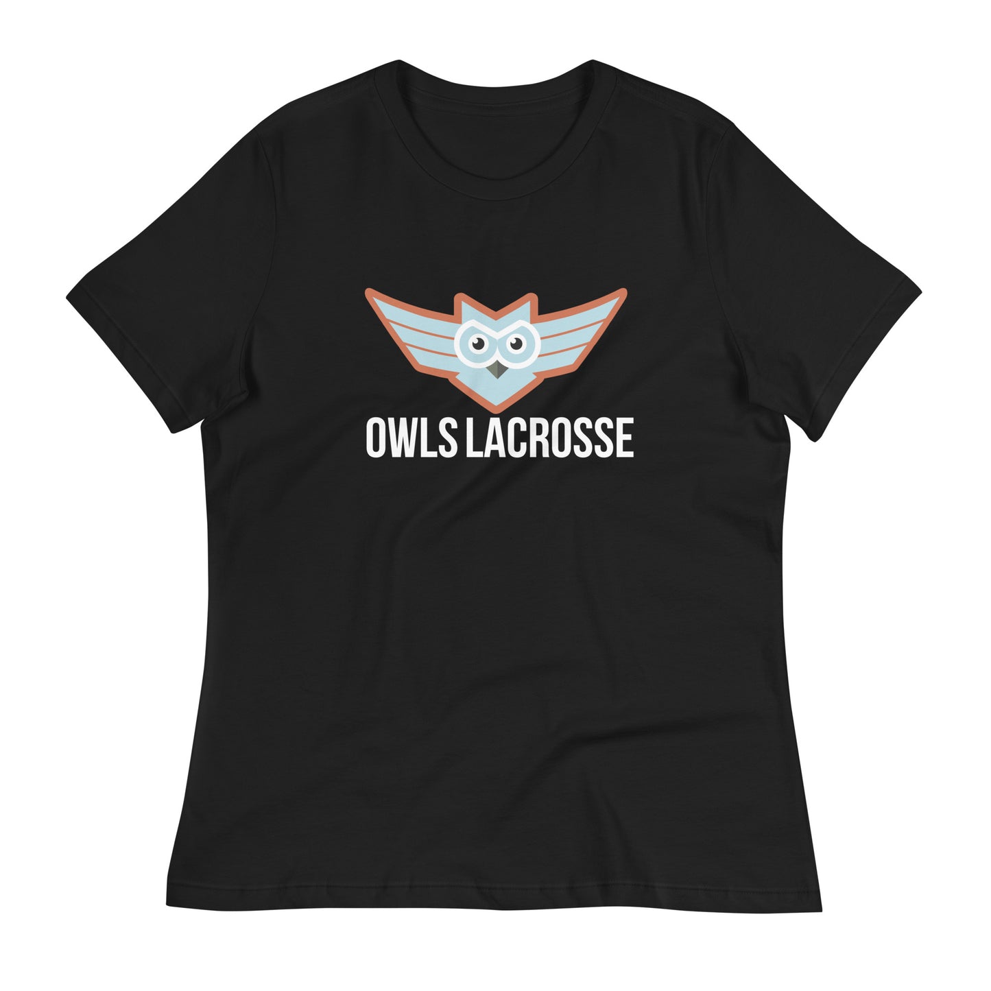 Women's OWLS Lacrosse Bella + Canvas Relaxed Tee