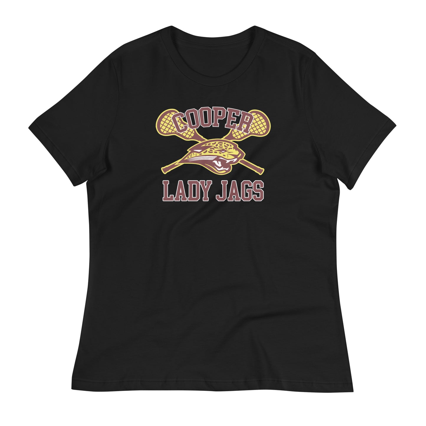 Women's Cooper Lacrosse Bella + Canvas T-Shirt