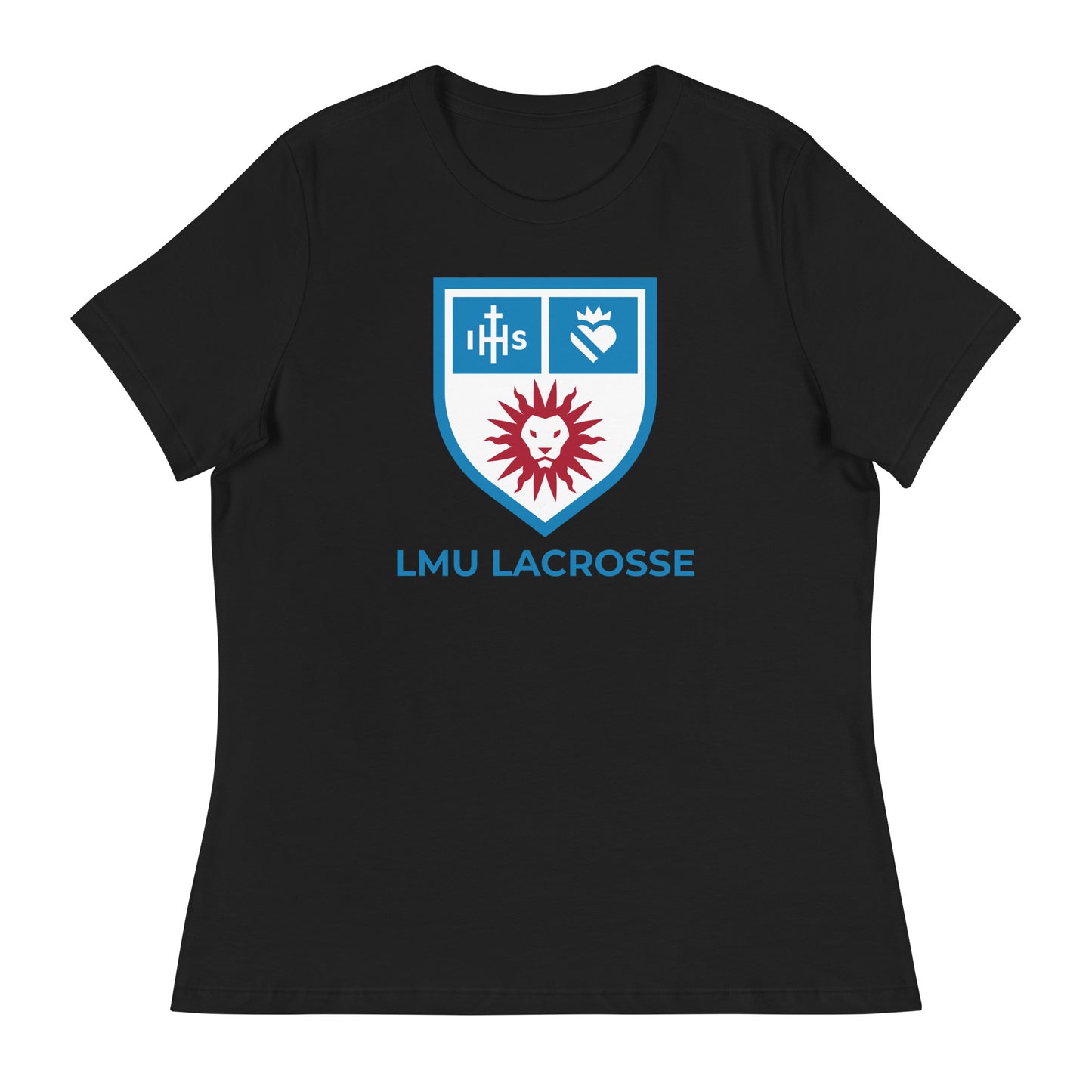 Women's LMU Lacrosse Bella + Canvas Relaxed Tee