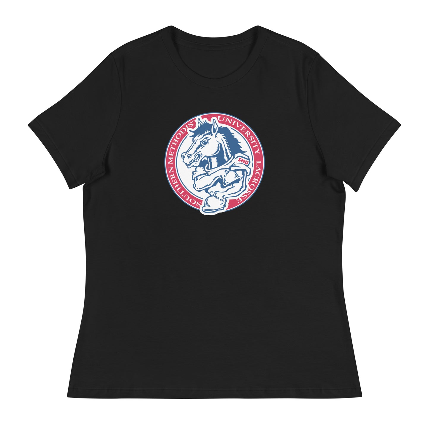 Women's Stangs Lacrosse Bella + Canvas Relaxed T-Shirt