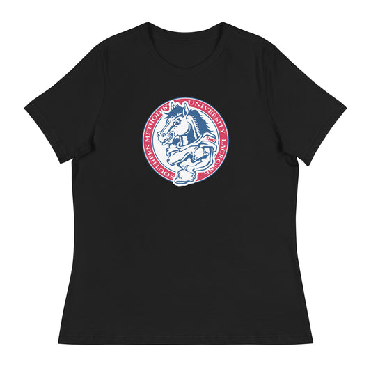 Women's Stangs Lacrosse Bella + Canvas Relaxed T-Shirt