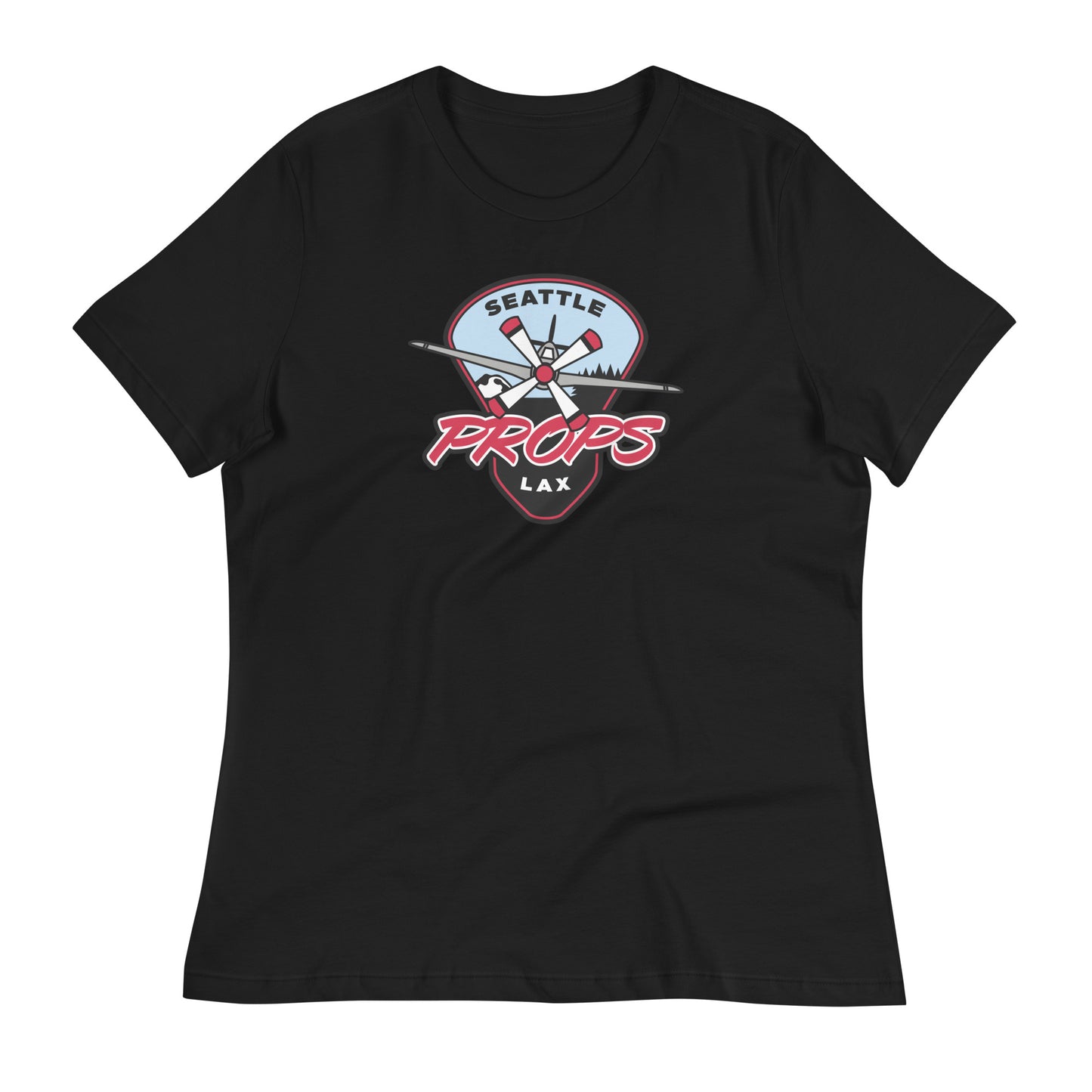 Women's Seattle Props Lacrosse Bella + Canvas T-Shirt