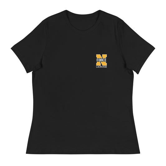 Women's Napa Force Lacrosse Bella + Canvas Relaxed T-shirt