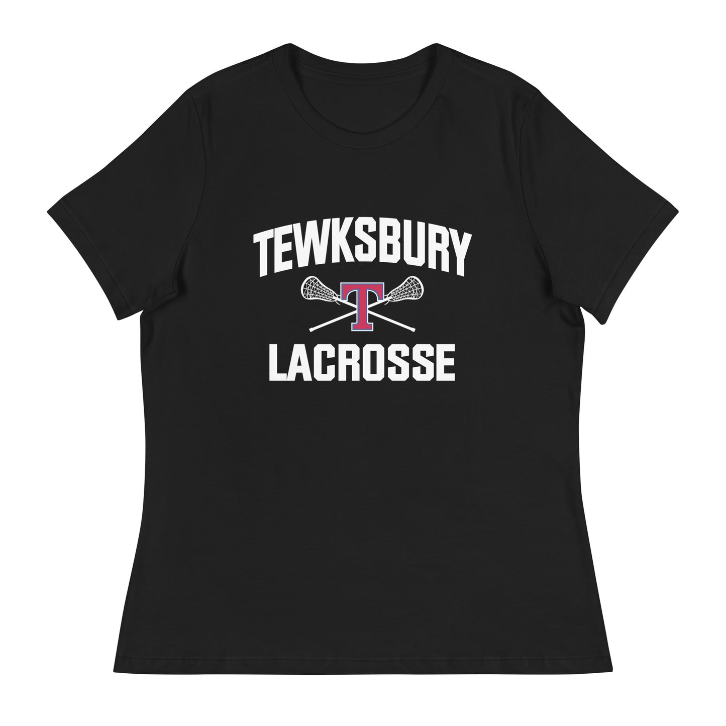 Women's TMHS Lacrosse Bella + Canvas Relaxed T-shirt
