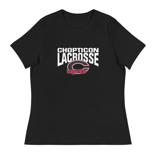 Women's Chopticon Lacrosse Bella + Canvas Relaxed T-Shirt