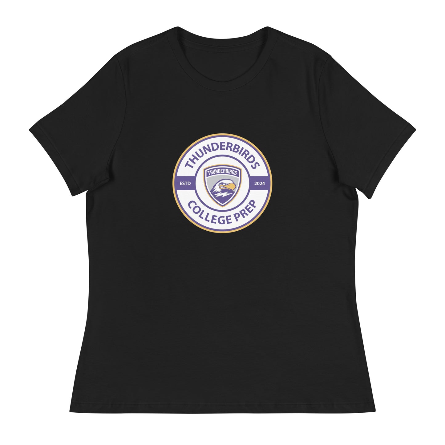 Women's Thunderbirds Hockey Bella + Canvas Relaxed T-shirt