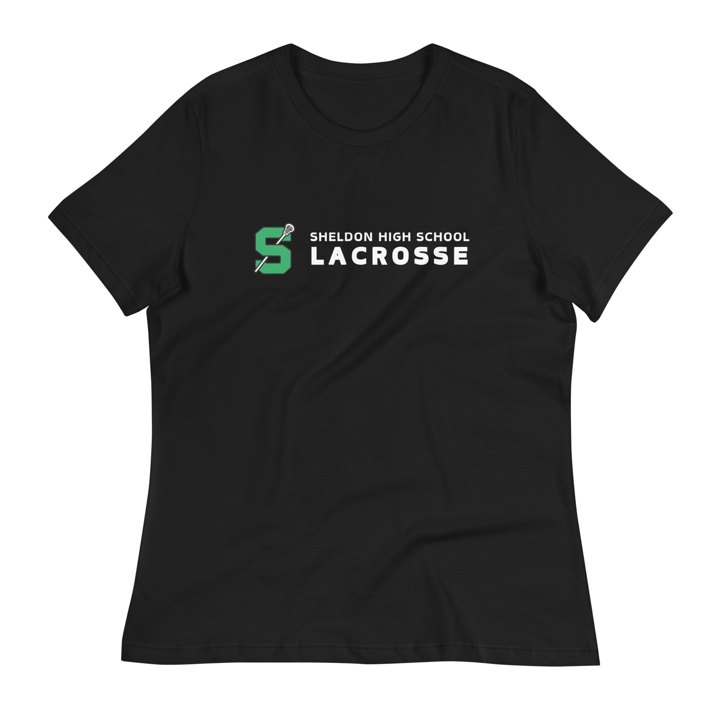 Women's Sheldon Lacrosse Bella + Canvas Relaxed T-Shirt