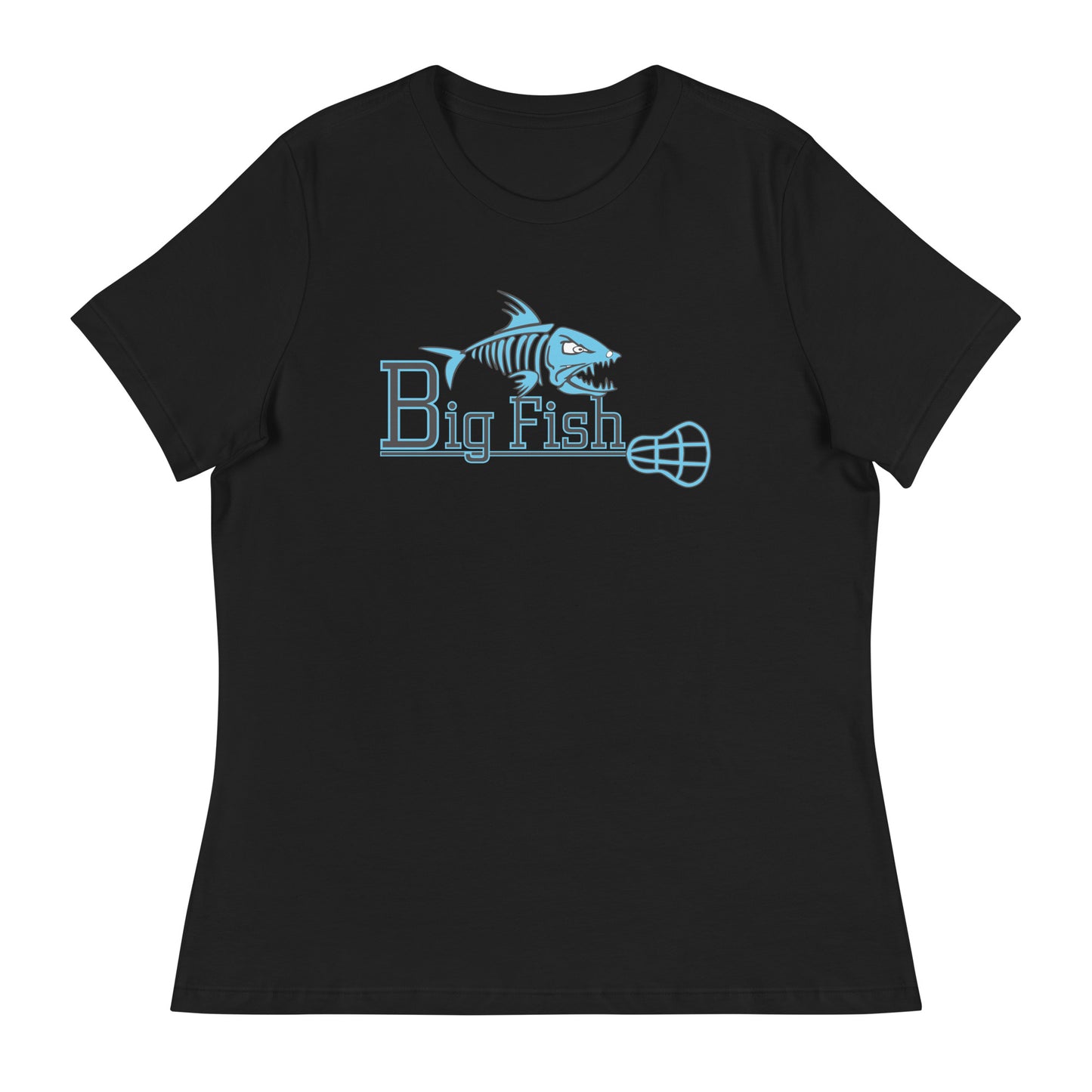 Women's Big Fish Lacrosse Bella + Canvas Relaxed T-shirt