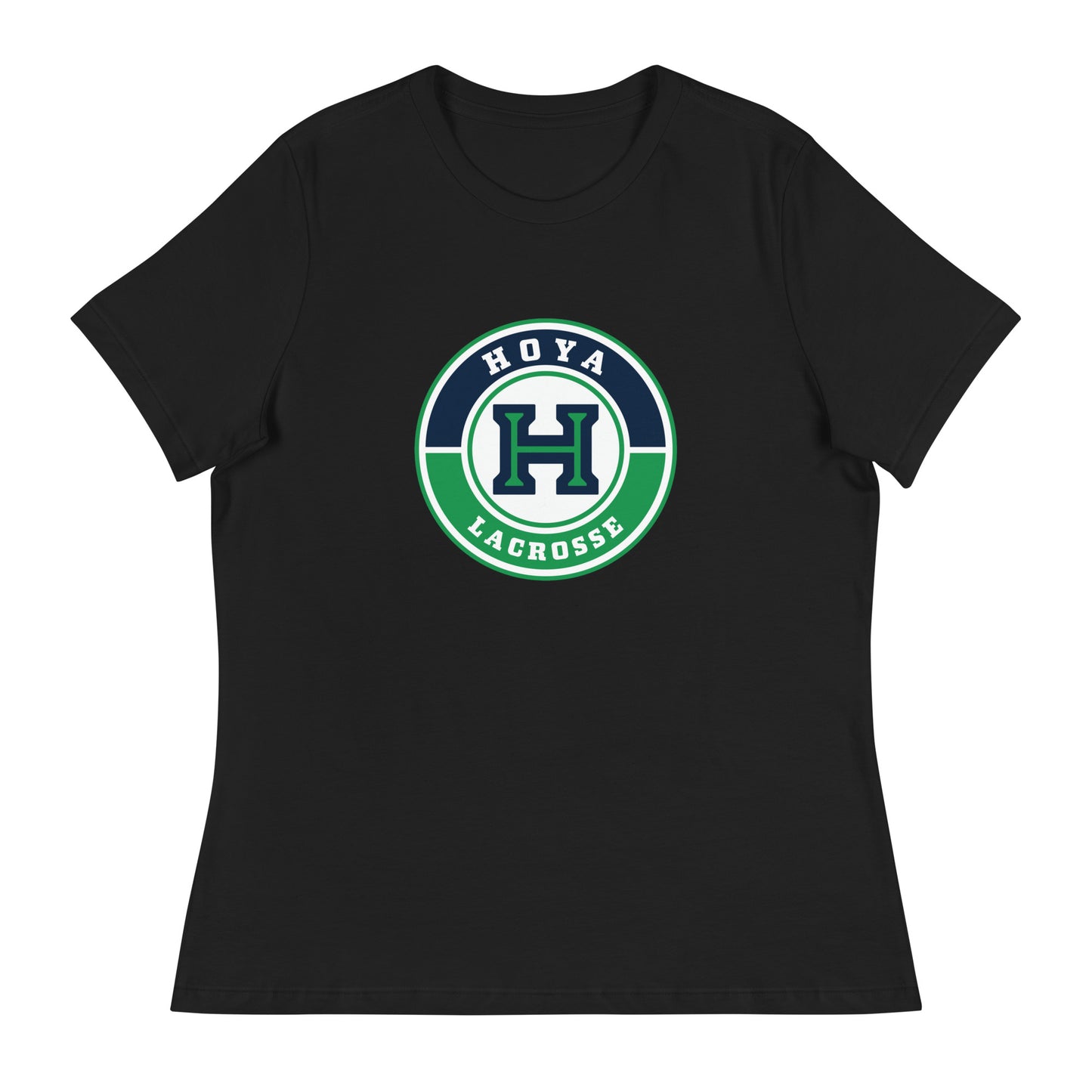 Women's Hoya Lacrosse Bella + Canvas Relaxed T-shirt